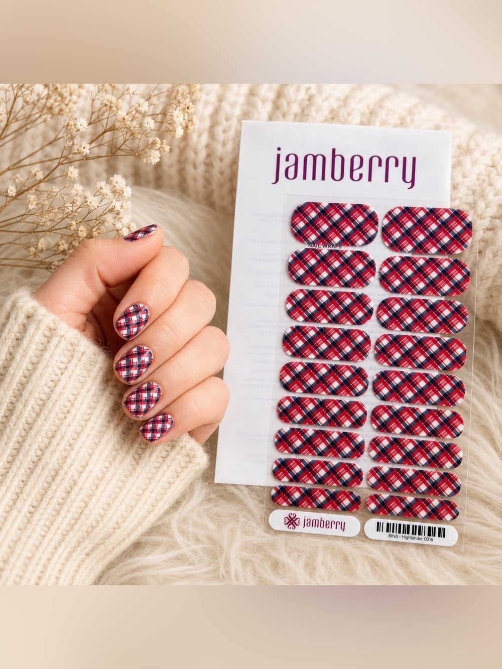 Jamberry Nail Wraps: Highlander | Buy Three Get One Free